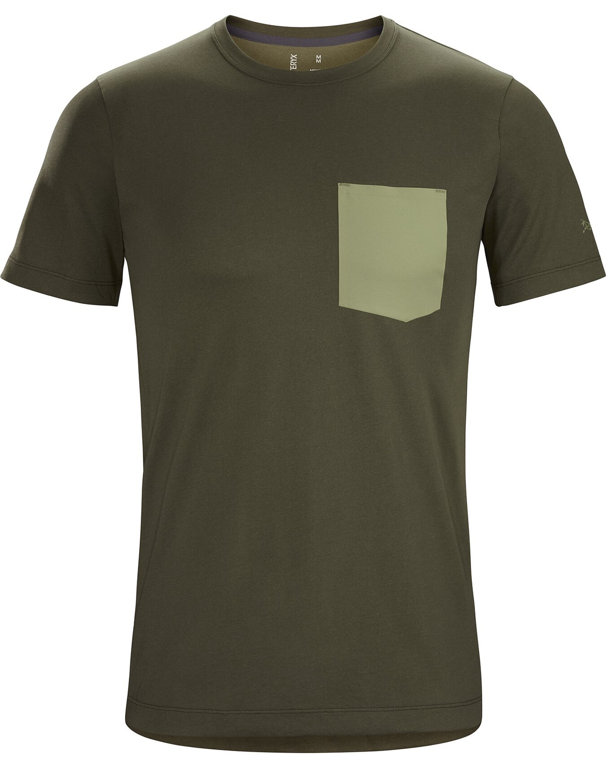 T-shirt Arc'teryx Eris Uomo Cioccolato - IT-513595133